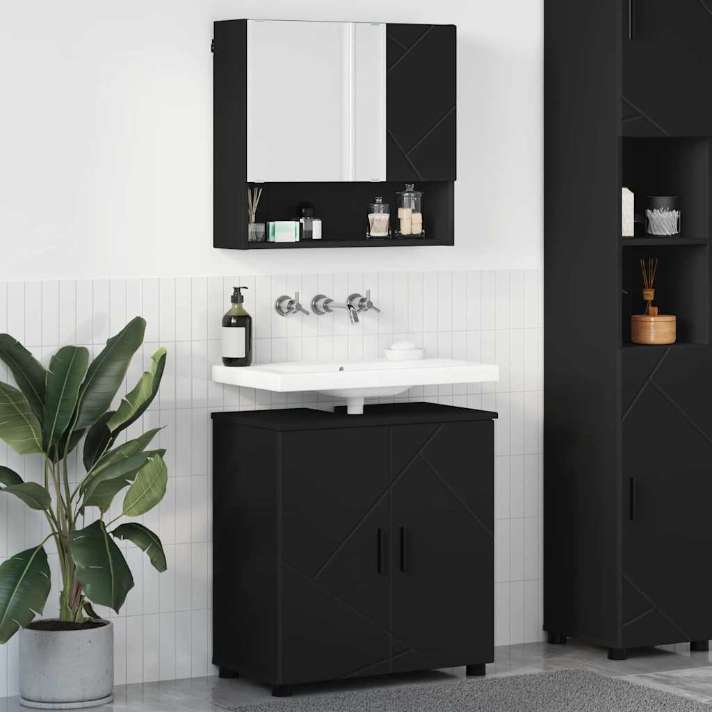 Badezimmermöbel-Set 2 Stk. 61 X 35 X 64 Cm