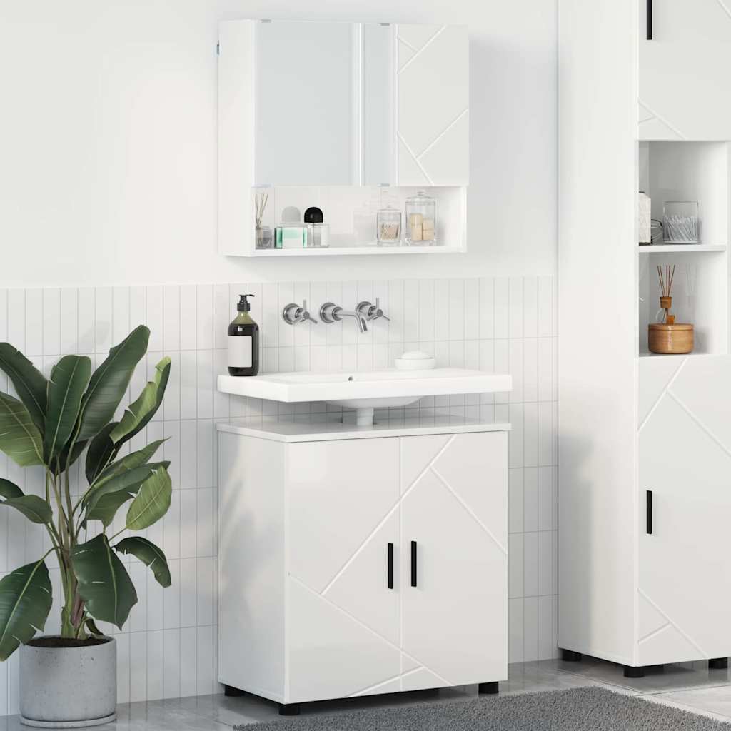 Badezimmermöbel-Set 2 Stk. 61 X 35 X 64 Cm