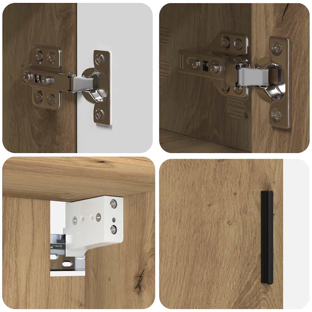 Badezimmermöbel-Set 2 Stk. 61 X 35 X 64 Cm