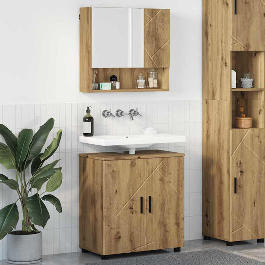 Badezimmermöbel-Set 2 Stk. 61 X 35 X 64 Cm