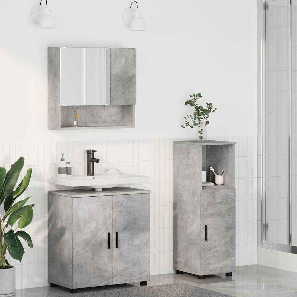 Badezimmermöbel-Set 3 Stk. 61 X 35 X 64 Cm