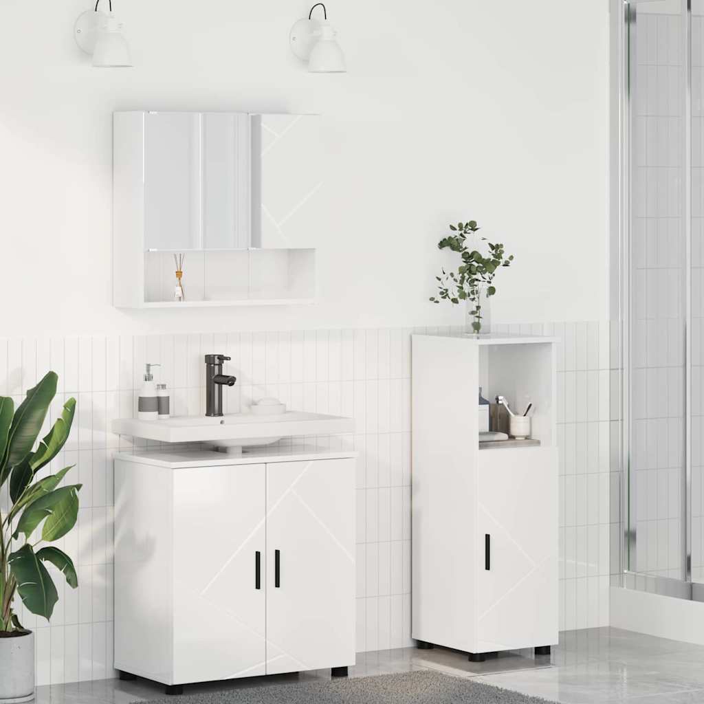 Badezimmermöbel-Set 3 Stk. 61 X 35 X 64 Cm