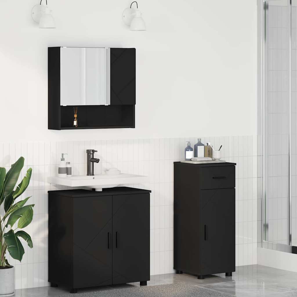 Badezimmermöbel-Set 3 Stk. 61 X 35 X 64 Cm