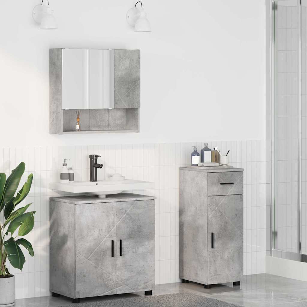 Badezimmermöbel-Set 3 Stk. 61 X 35 X 64 Cm