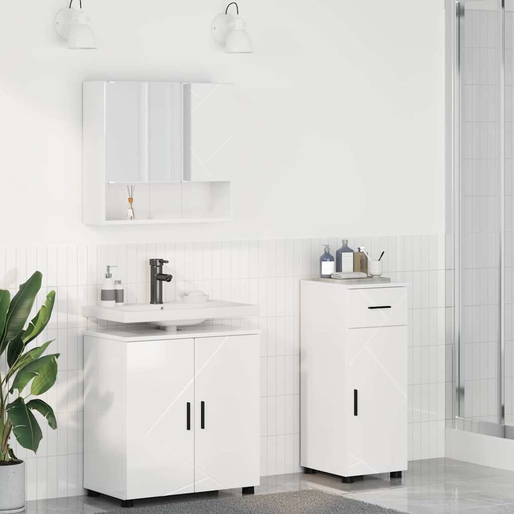 Badezimmermöbel-Set 3 Stk. 61 X 35 X 64 Cm