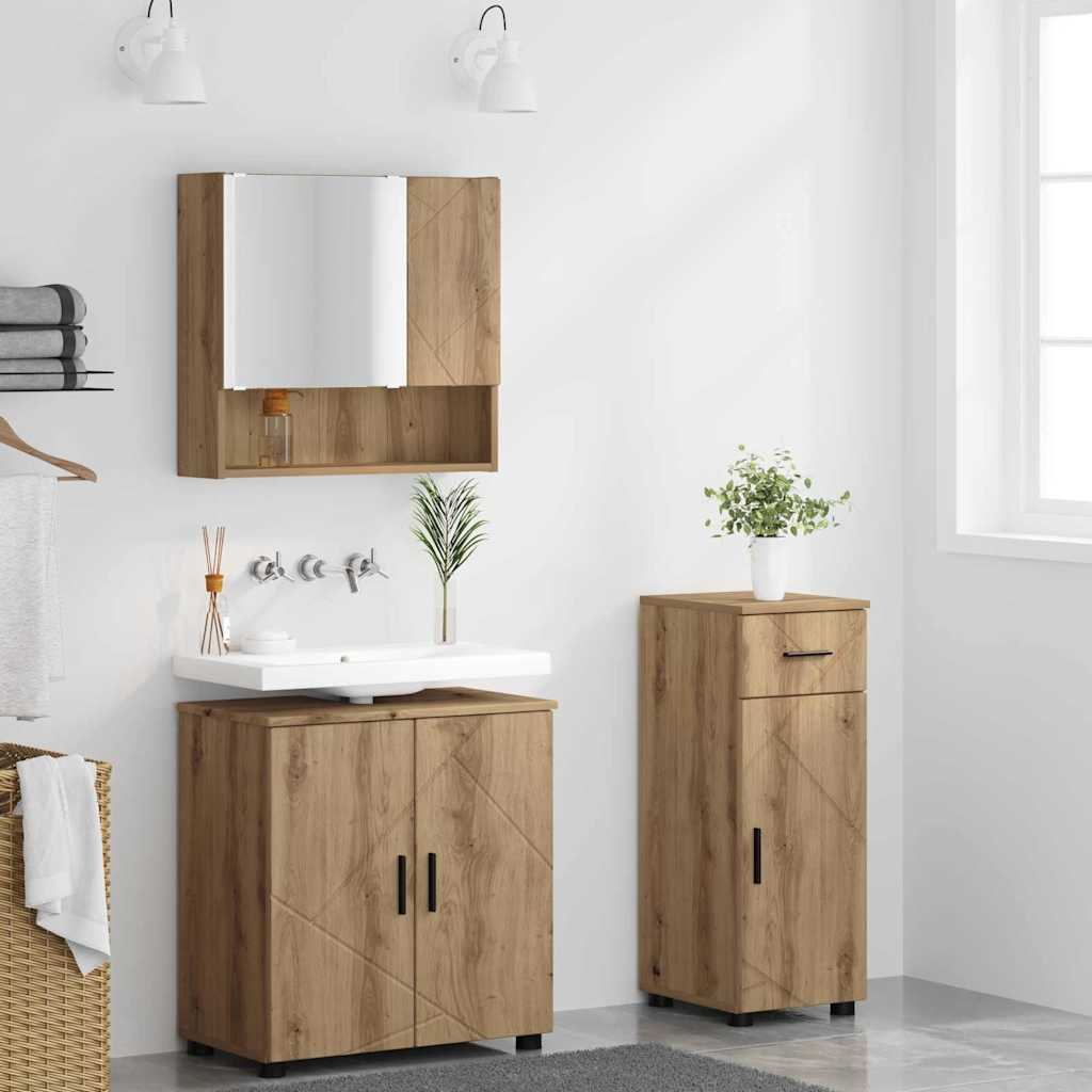 Badezimmermöbel-Set 3 Stk. 61 X 35 X 64 Cm