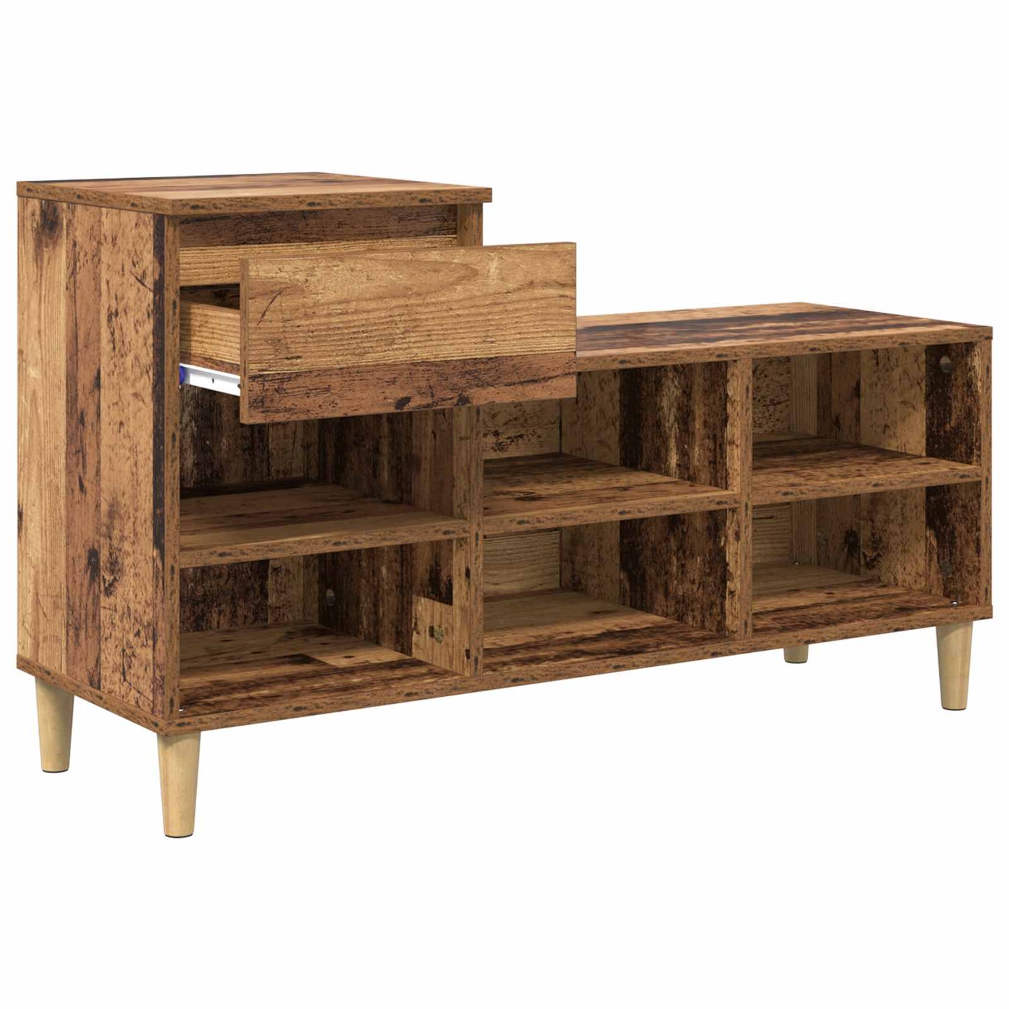Schuhschrank 102 X 36 X 60 Cm Holzwerkstoff