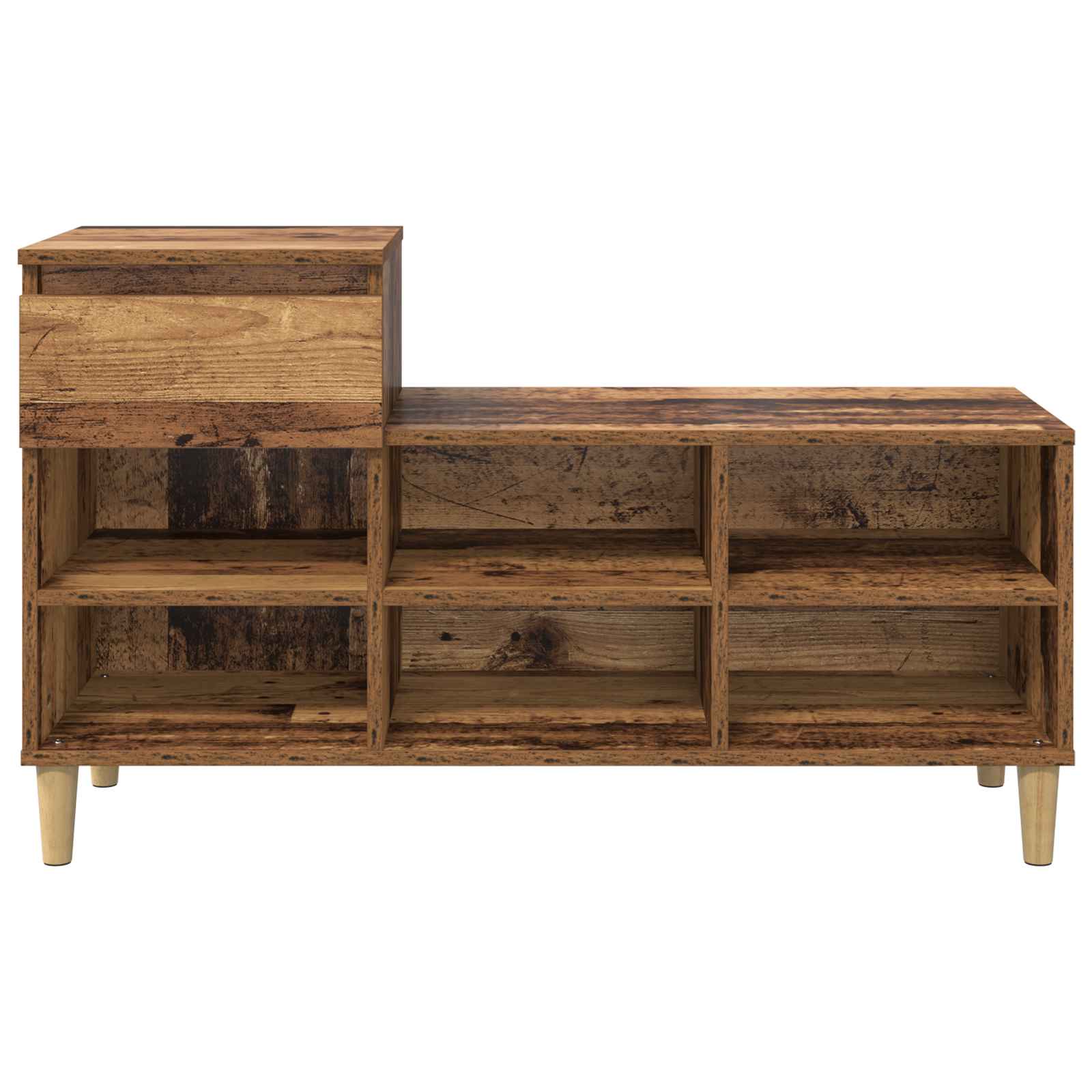 Schuhschrank 102 X 36 X 60 Cm Holzwerkstoff