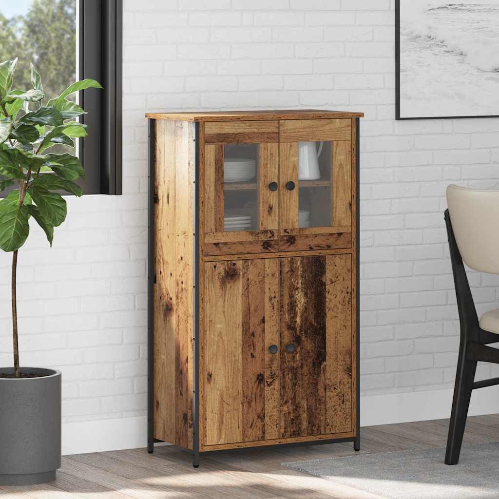 Highboard Sonoma-Eiche 62X32X106,5 Cm Holzwerkstoff