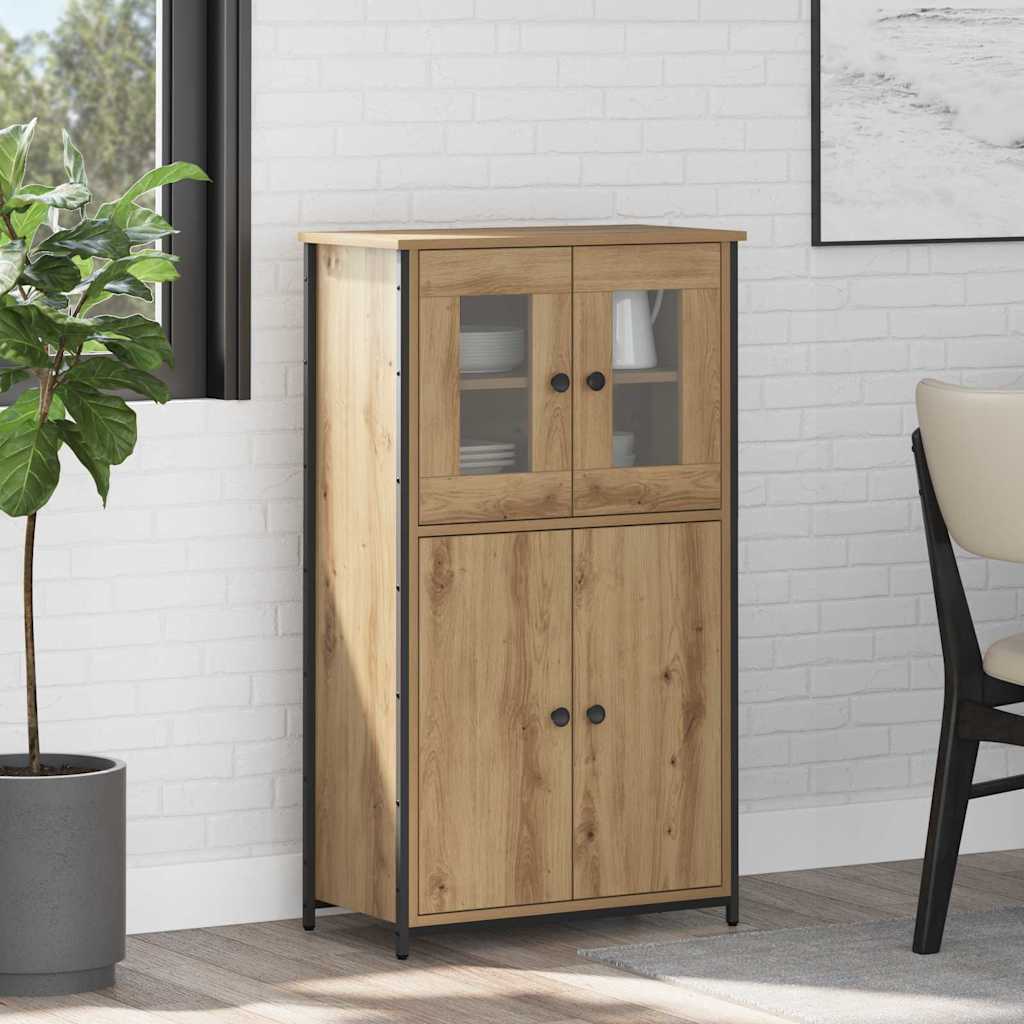 Highboard Sonoma-Eiche 62X32X106,5 Cm Holzwerkstoff