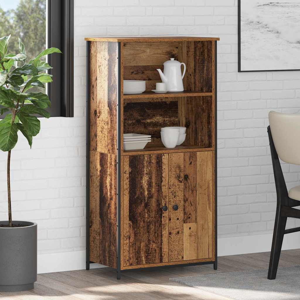 Highboard 62X36X121,5 Cm Holzwerkstoff