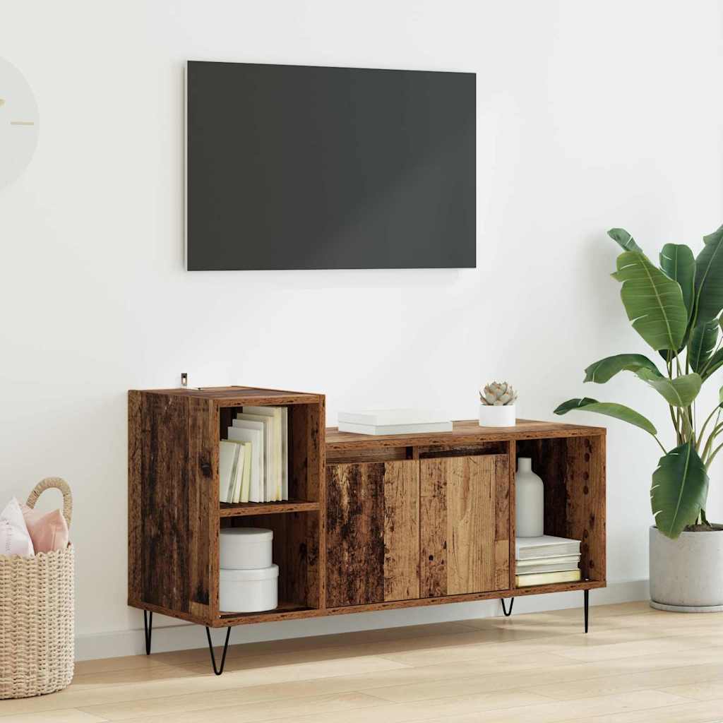 Tv-Schrank Sonoma-Eiche 100X35X55 Cm Holzwerkstoff