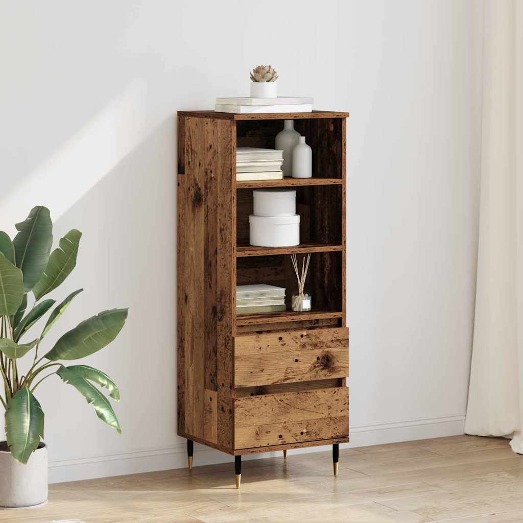 Highboard 40X36X110 Cm Holzwerkstoff