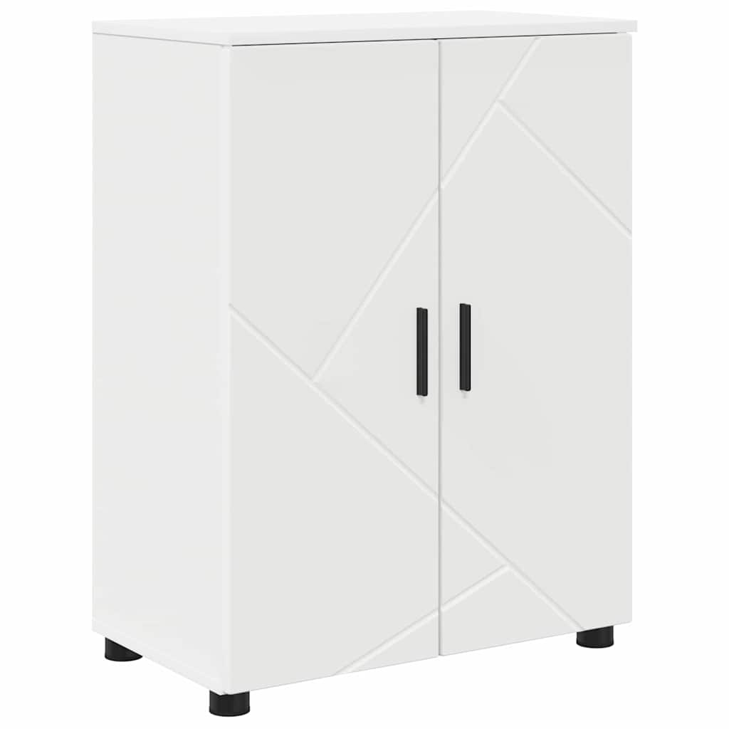 Badezimmerschrank 60 X 35 X 80 Cm Holzwerkstoff & Metall