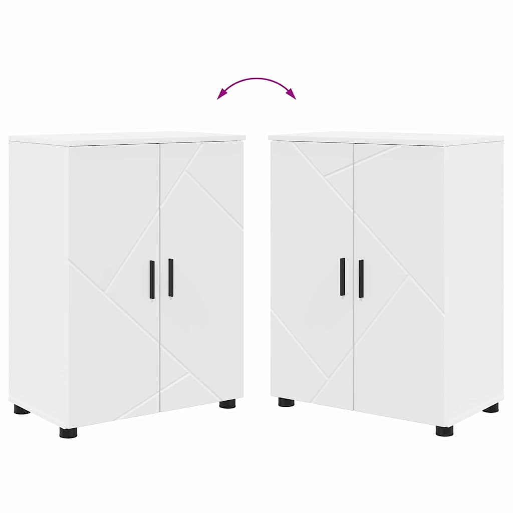Badezimmerschrank 60 X 35 X 80 Cm Holzwerkstoff & Metall