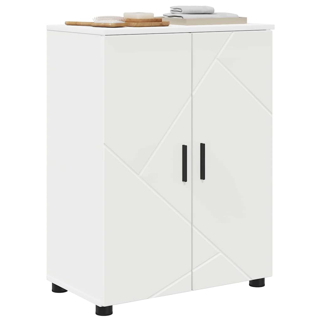 Badezimmerschrank 60 X 35 X 80 Cm Holzwerkstoff & Metall
