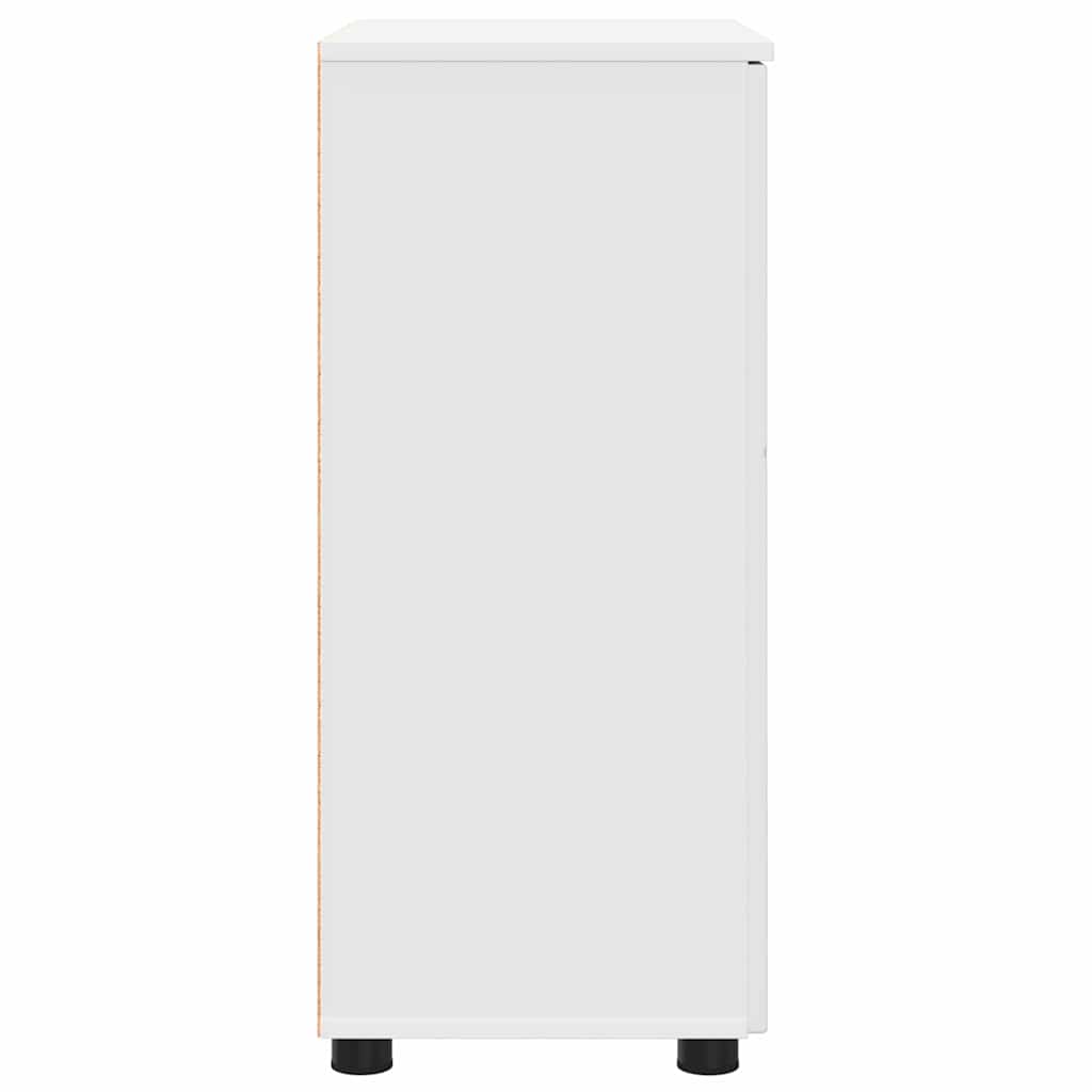 Badezimmerschrank 60 X 35 X 80 Cm Holzwerkstoff & Metall