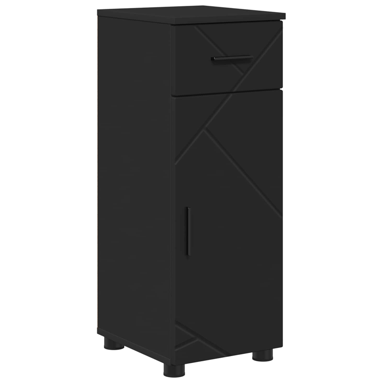 Badezimmerschrank Mit Schubladen 30 X 35 X 80 Cm