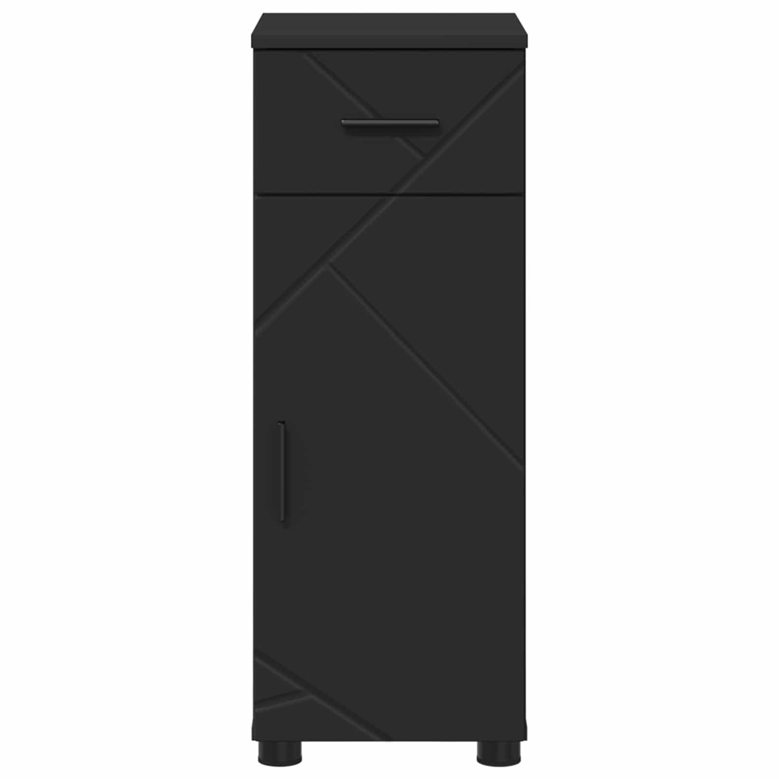 Badezimmerschrank Mit Schubladen 30 X 35 X 80 Cm