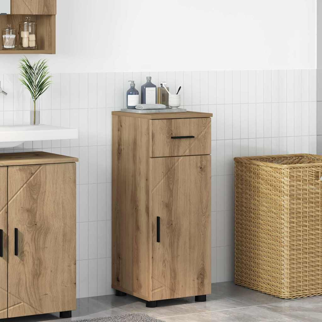 Badezimmerschrank Mit Schubladen 30 X 35 X 80 Cm