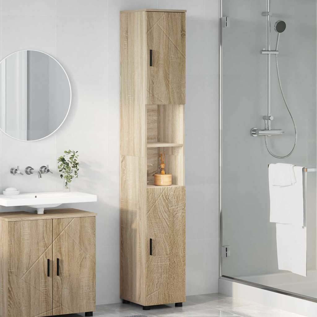 Badezimmerschrank Mit Speicher 30 X 35 X 192 Cm