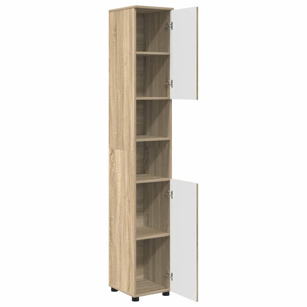 Badezimmerschrank Mit Speicher 30 X 35 X 192 Cm