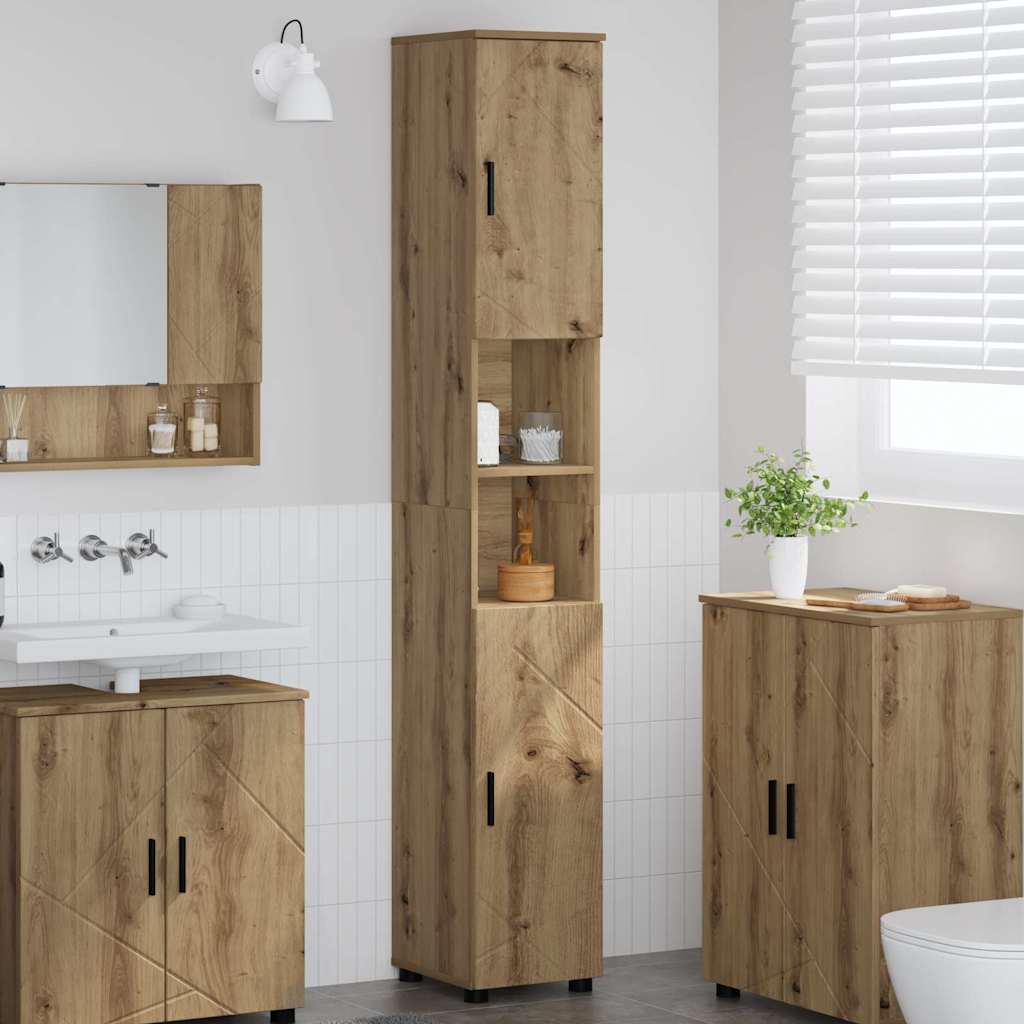 Badezimmerschrank Mit Speicher 30 X 35 X 192 Cm