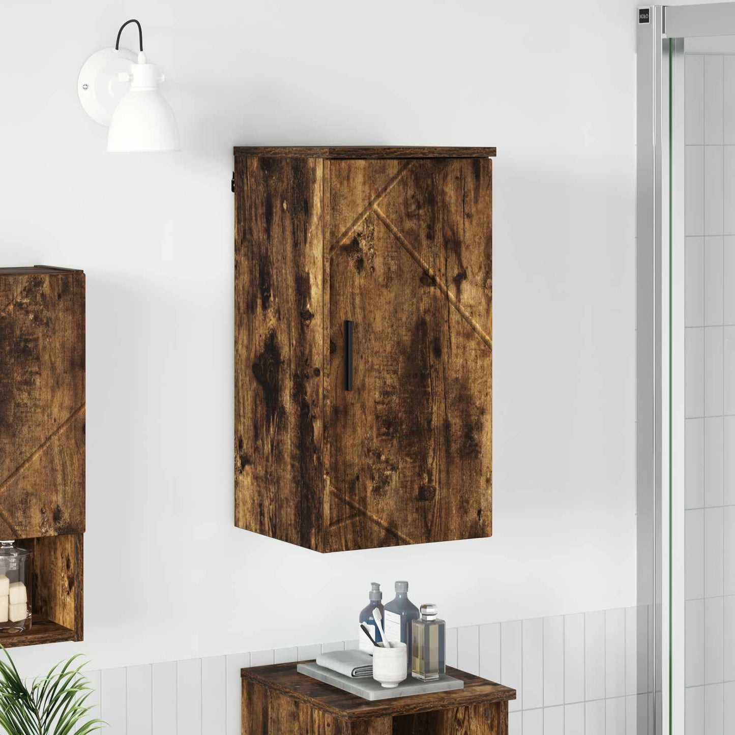Badezimmerschrank Wandmontiert 30 X 31,5 X 61 Cm