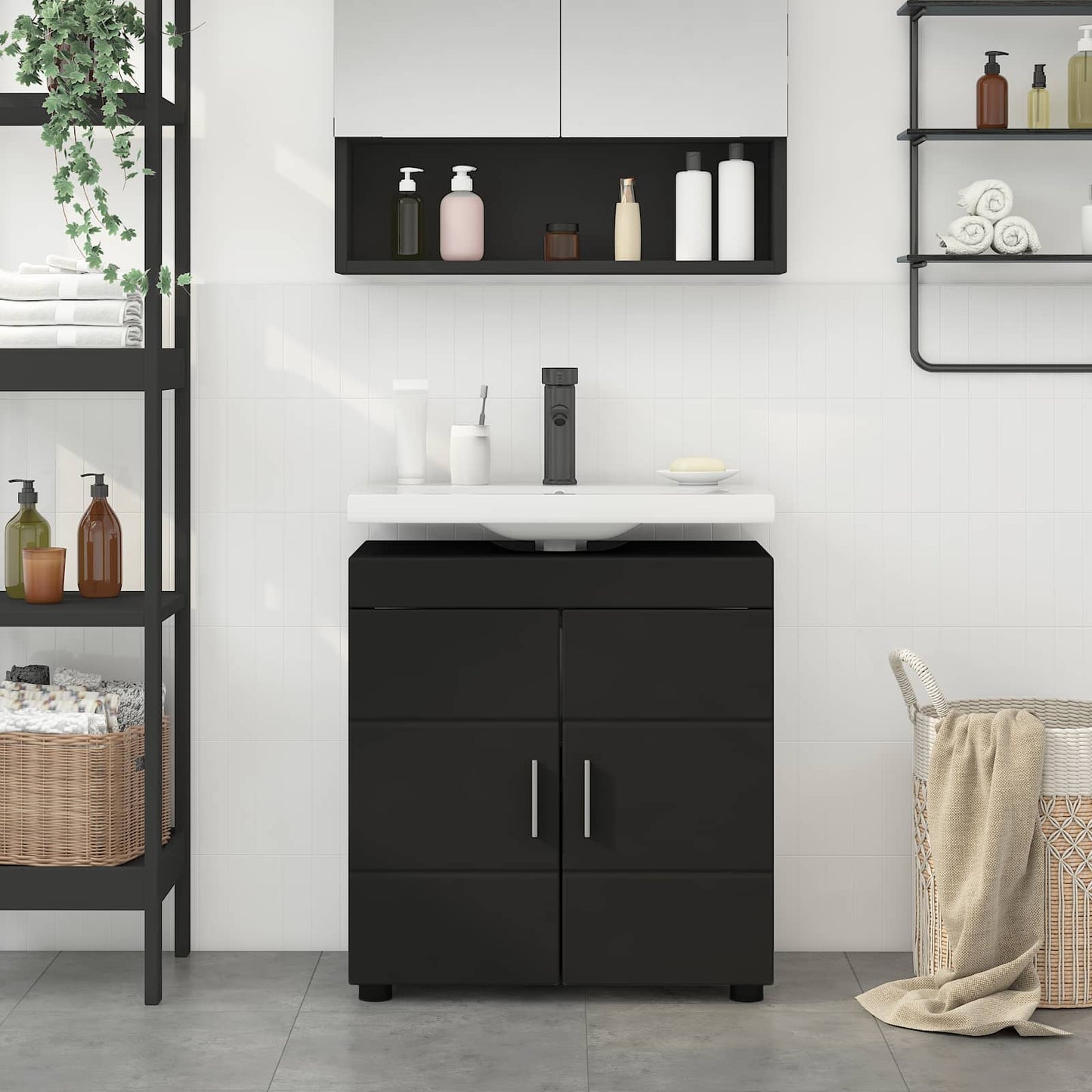 Badezimmerschrank-Set Tulum 37 X 31,5 X 82 Cm