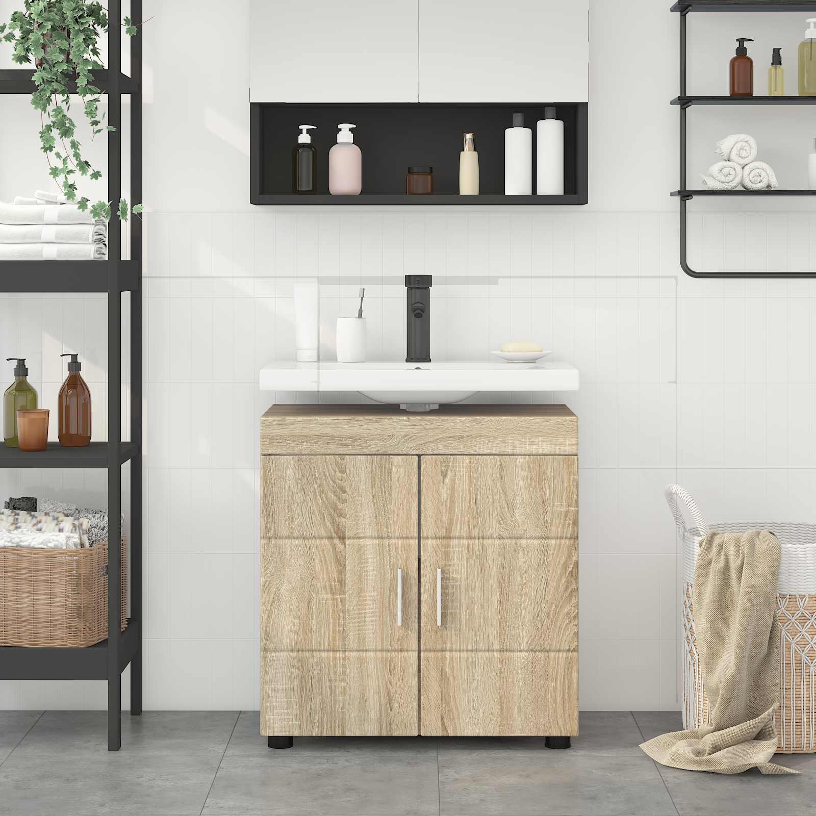 Badezimmerschrank-Set Tulum 37 X 31,5 X 82 Cm