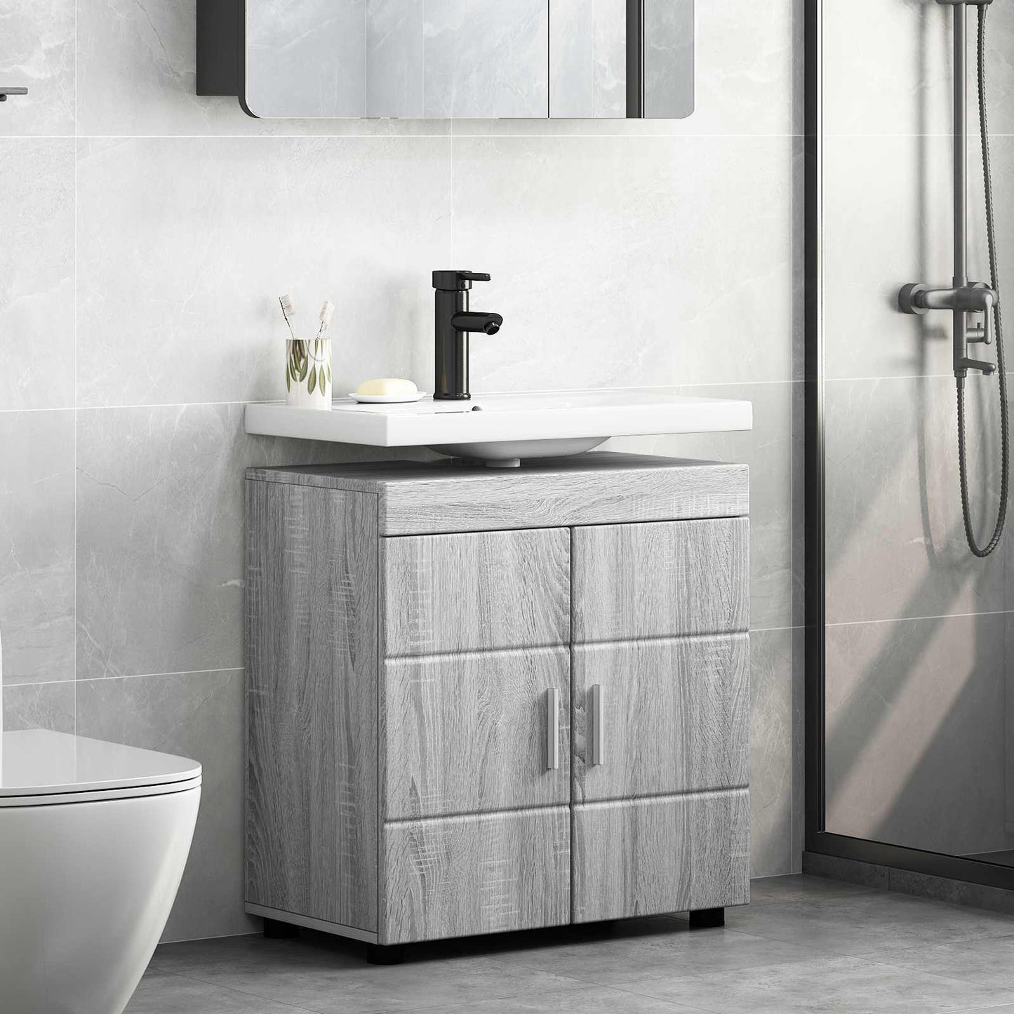 Badezimmerschrank-Set Tulum 37 X 31,5 X 82 Cm