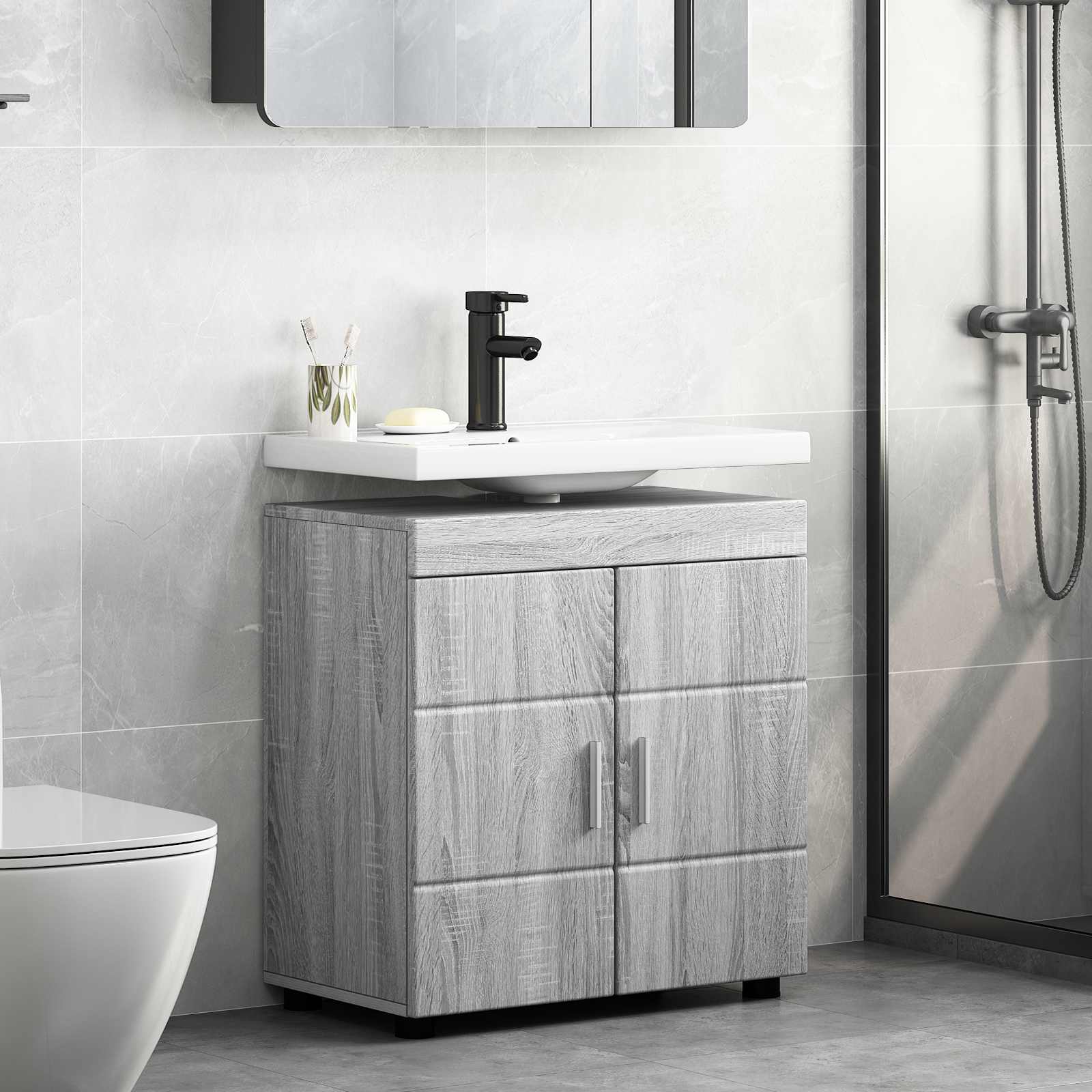 Badezimmerschrank-Set Tulum 37 X 31,5 X 82 Cm