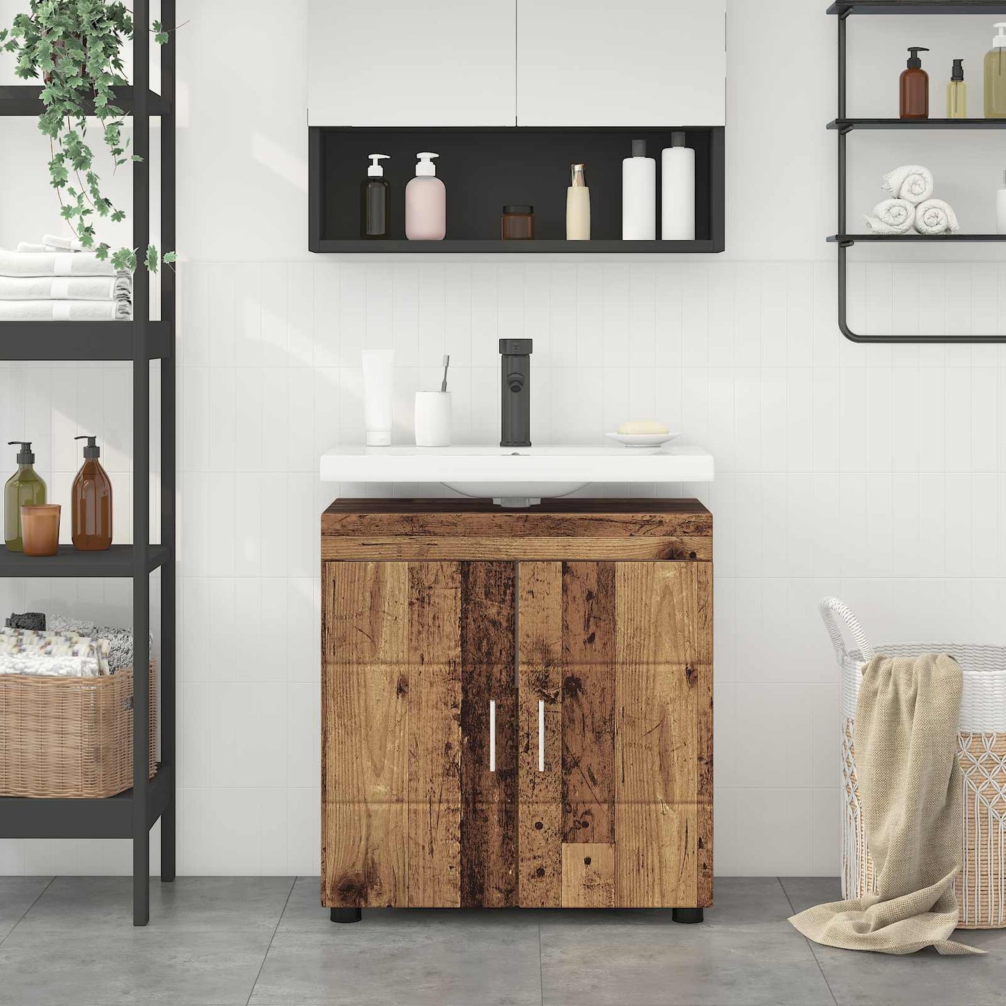 Badezimmerschrank-Set Tulum 37 X 31,5 X 82 Cm