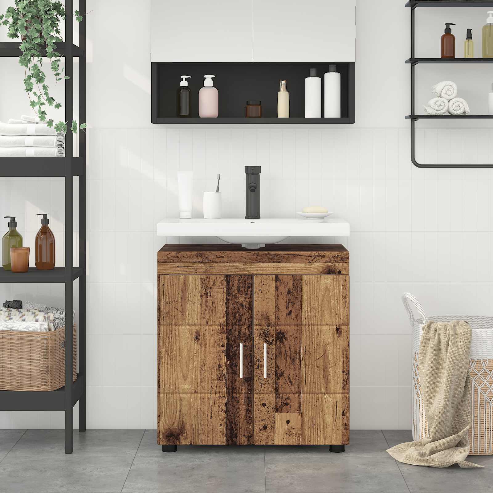Badezimmerschrank-Set Tulum 37 X 31,5 X 82 Cm