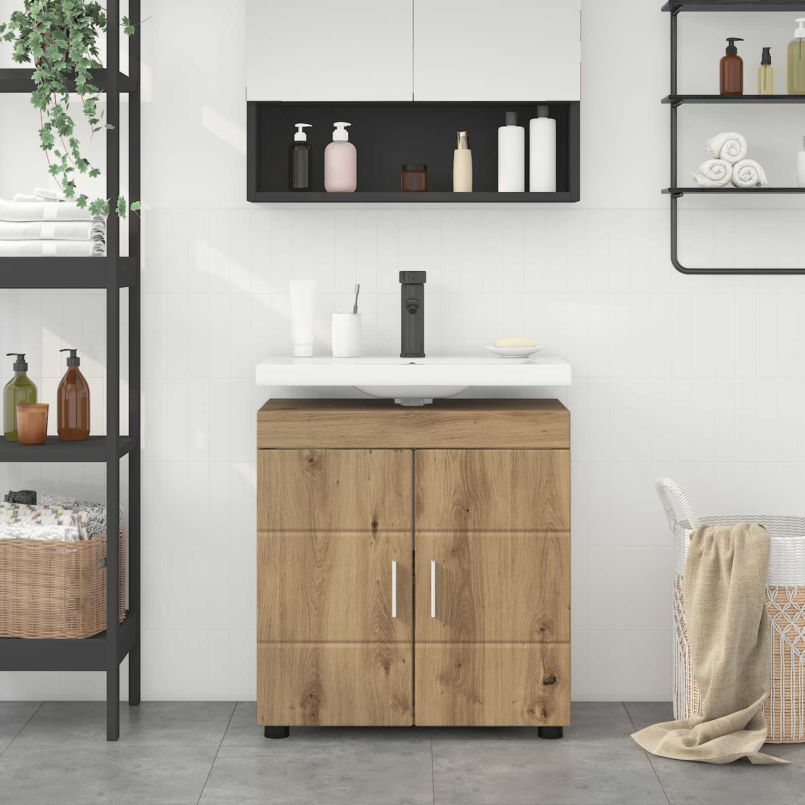 Badezimmerschrank-Set Tulum 37 X 31,5 X 82 Cm