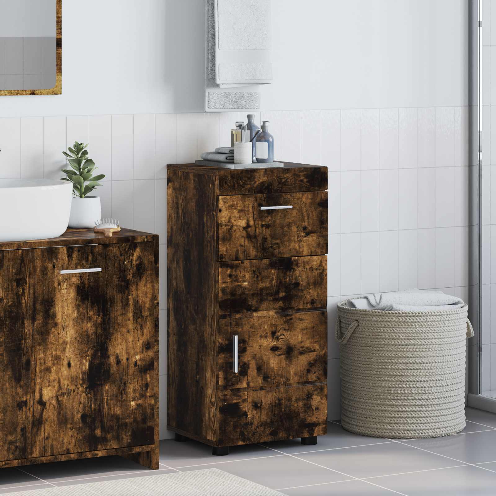 Badezimmerschrank-Set Tulum 37 X 31,5 X 82 Cm
