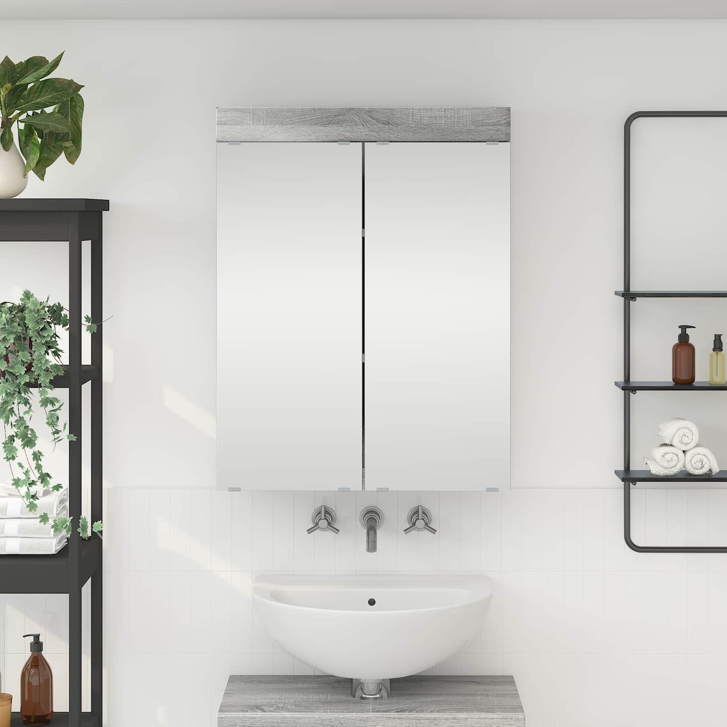 Badezimmerschrank-Set Tulum 37 X 31,5 X 82 Cm
