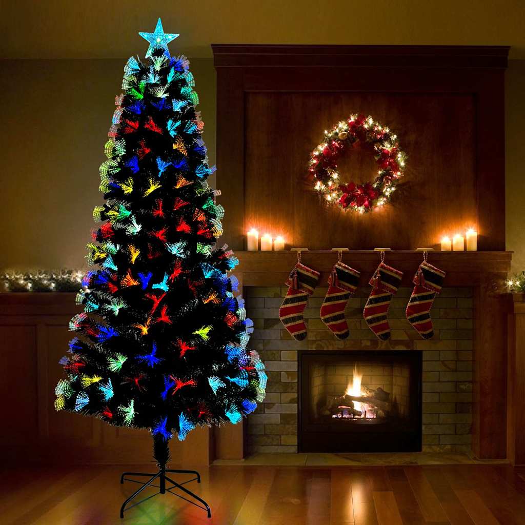 Künstlicher Weihnachtsbaum Mit 50 Leds Grün Pvc
