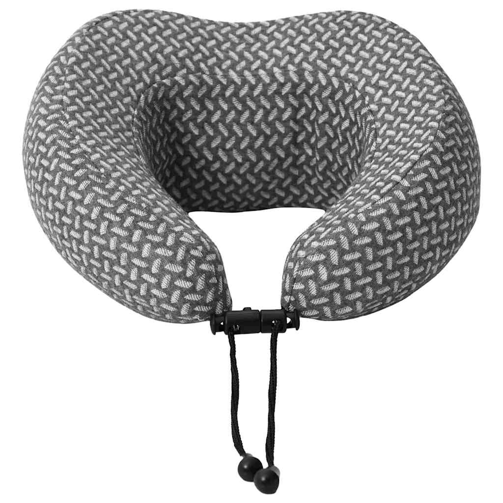 Reisekissen Für Den Hals Grau 30 X 28 X 14 Cm Polyester