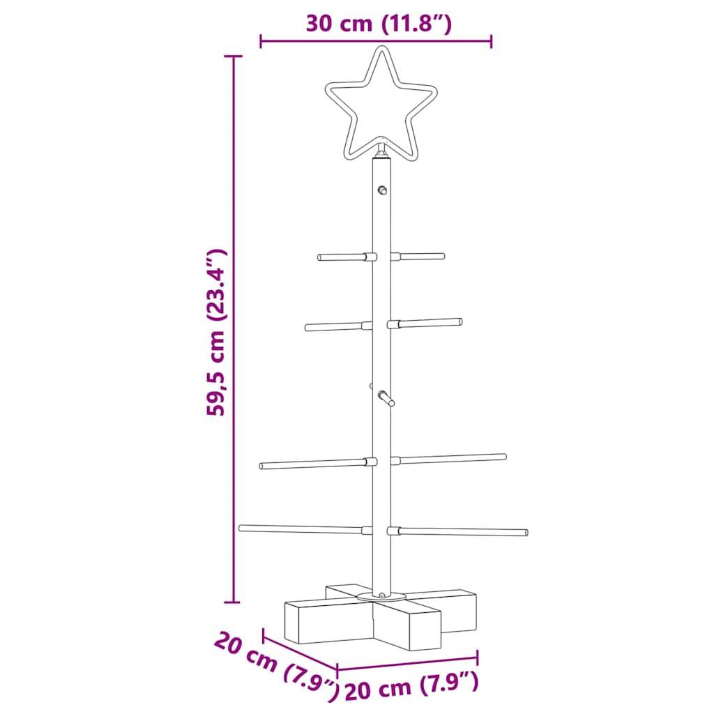 Metall Weihnachtsbaum Pulverbeschichteter Stahl