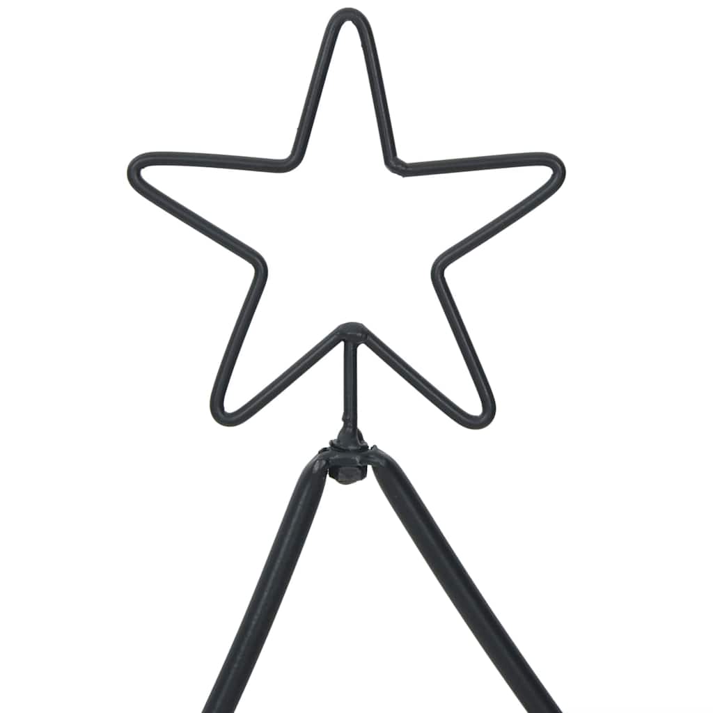 Metall Weihnachtsbaum Mit Ständer 125 Cm Stahl