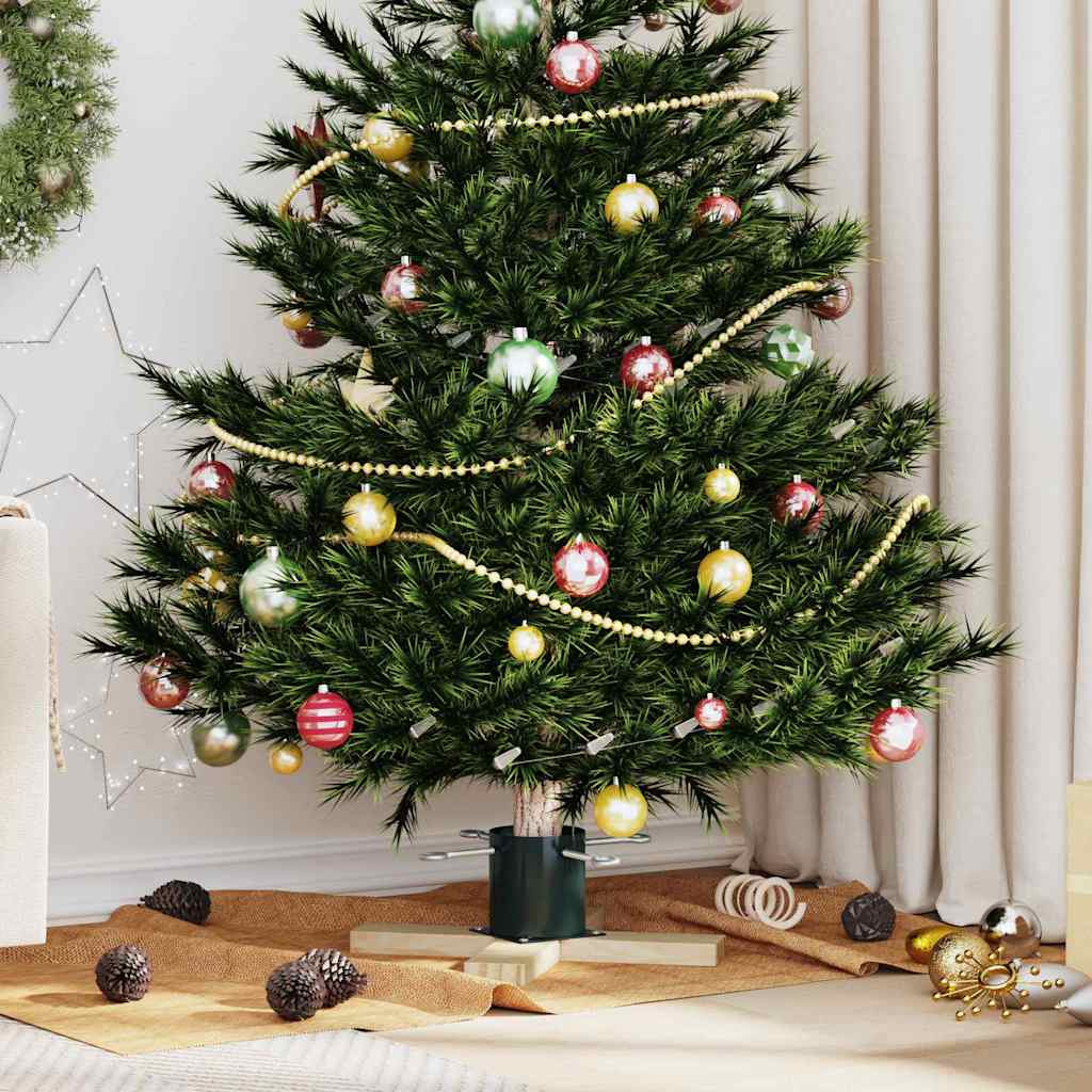 Weihnachtsbaumständer 50 X 50 X 16 Cm Massives Kiefernholz
