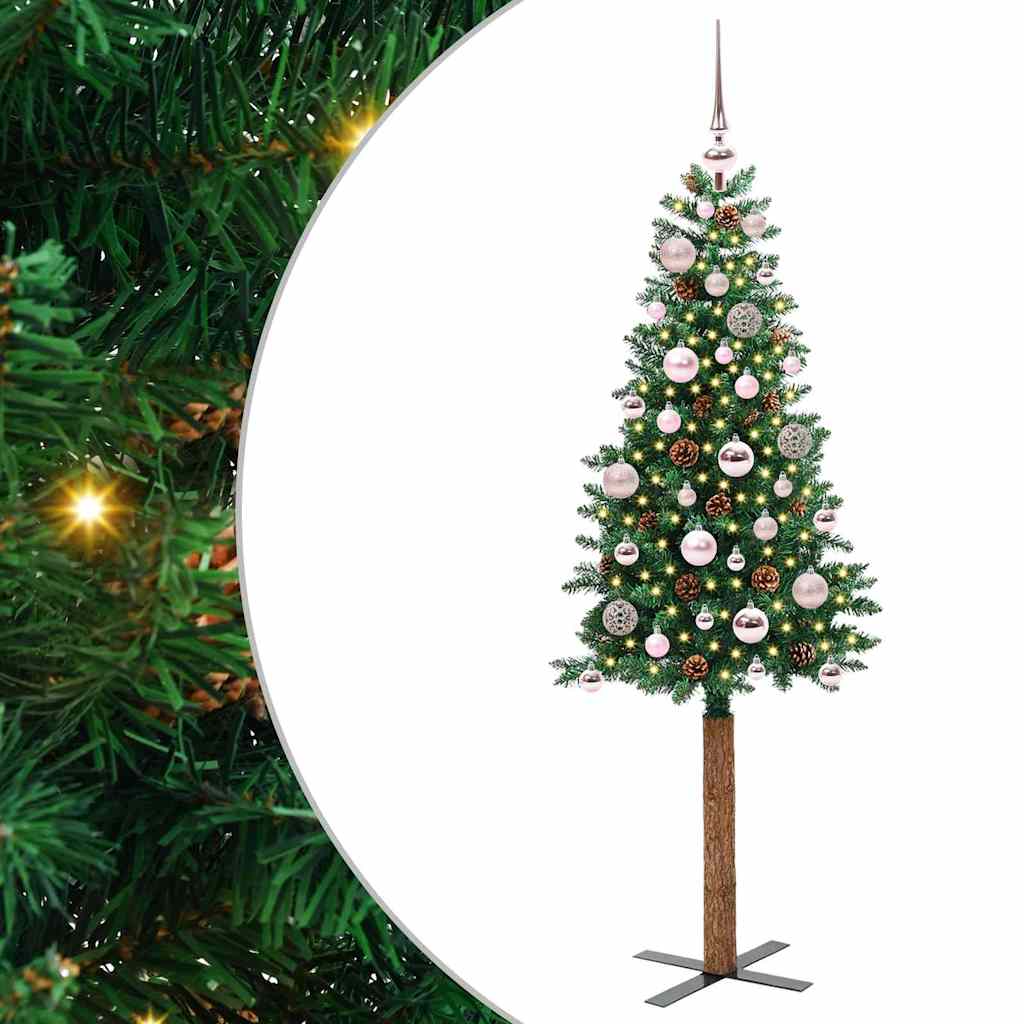 Schlanker Weihnachtsbaum Mit 300 Leds Mit Ständer