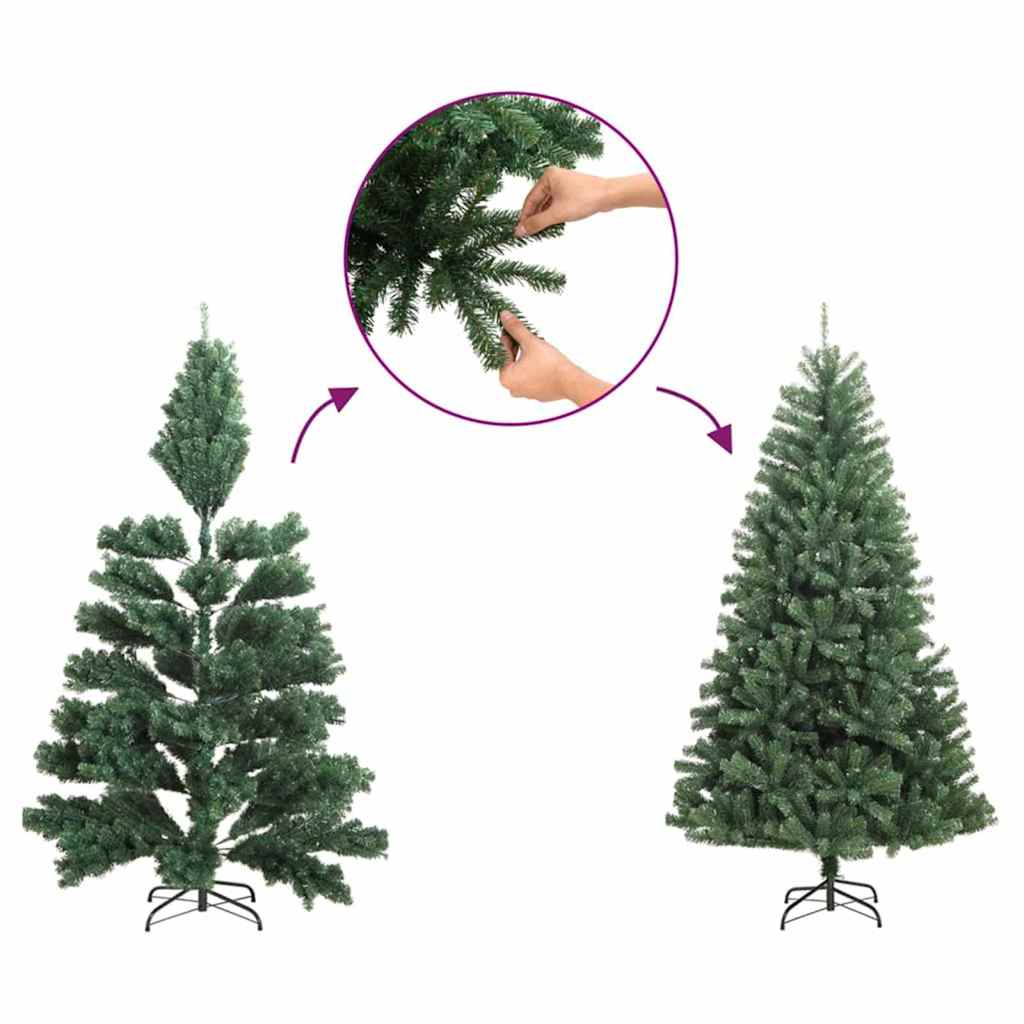 Schlanker Weihnachtsbaum Mit 300 Leds Mit Ständer