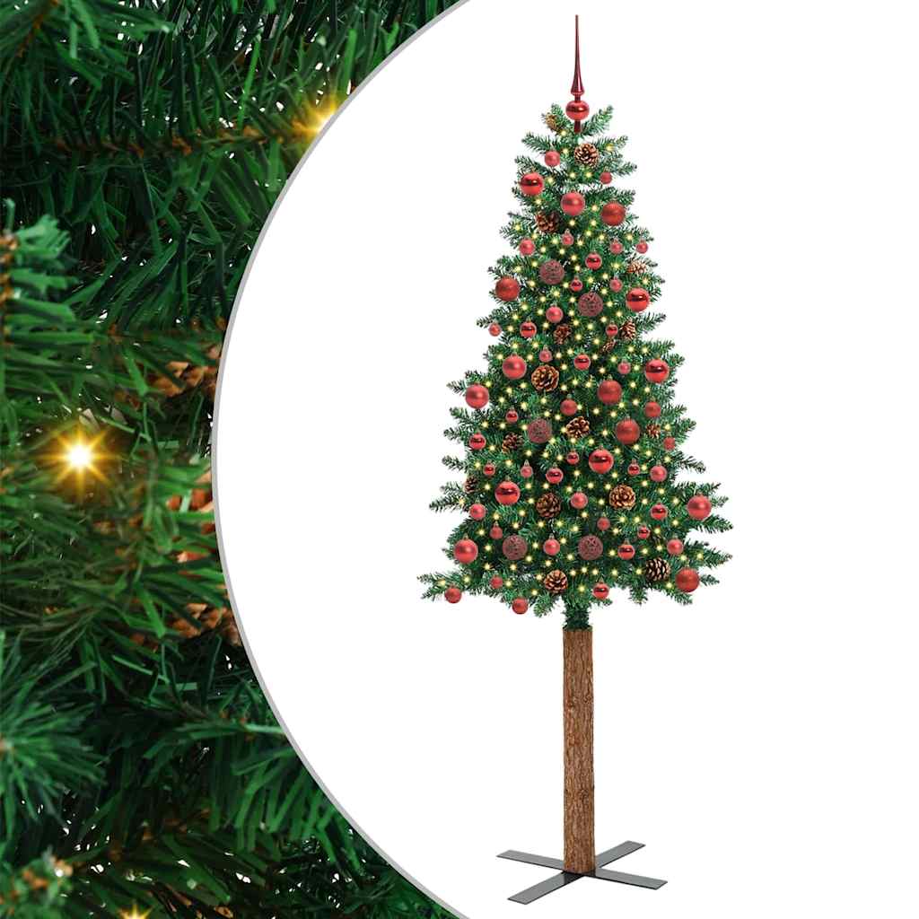 Schlanker Weihnachtsbaum Mit 300 Leds Mit Ständer