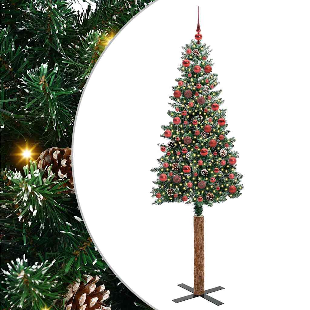 Schlanker Weihnachtsbaum Mit 300 Leds Mit Ständer