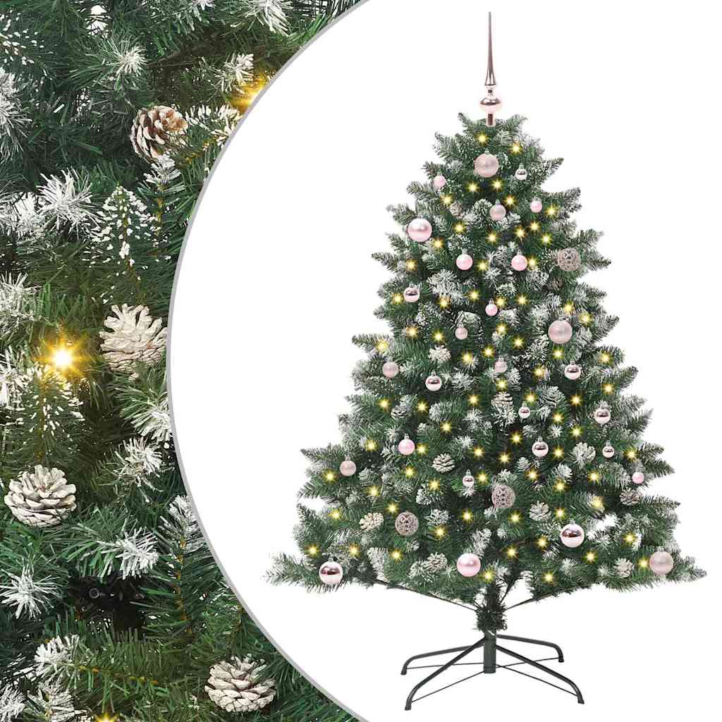 Künstlicher Weihnachtsbaum Mit 300 Leds Mit Ständer Grün