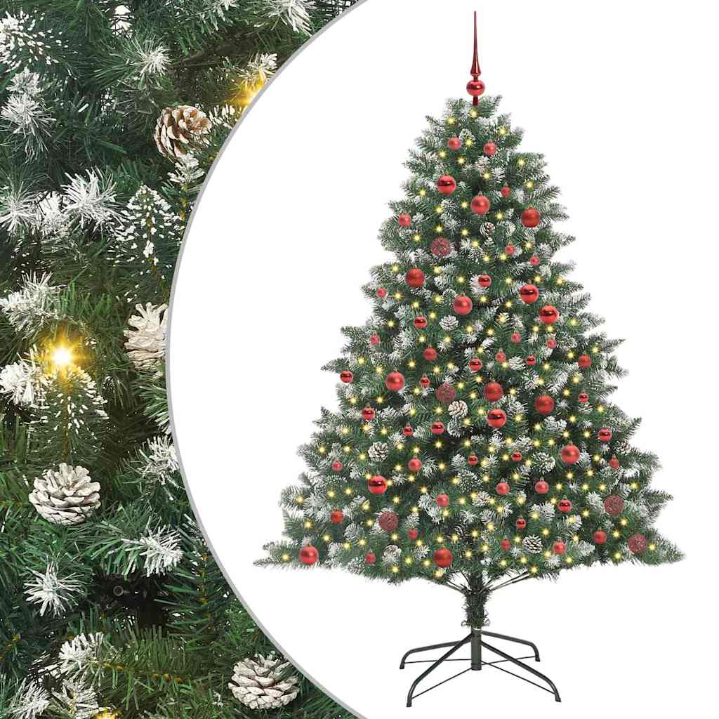 Künstlicher Weihnachtsbaum Mit 300 Leds Mit Ständer Grün
