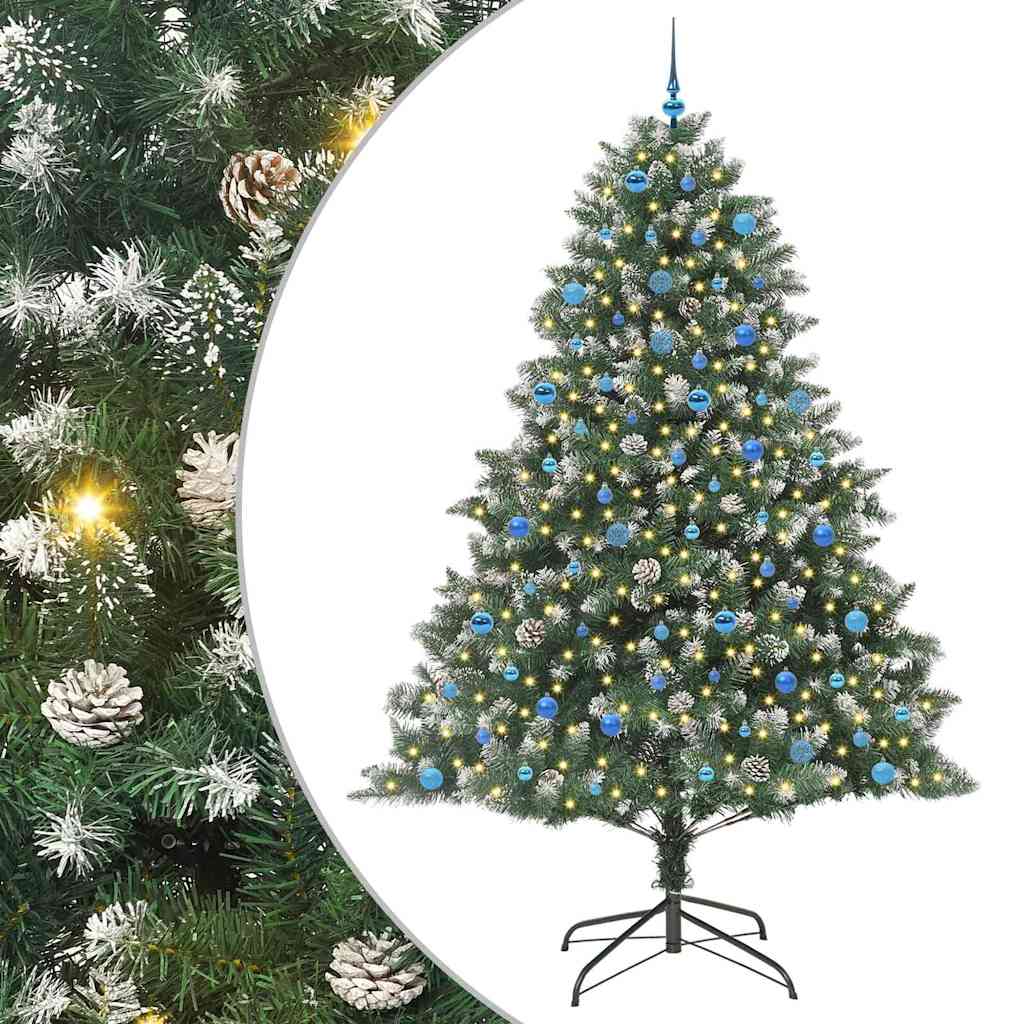 Künstlicher Weihnachtsbaum Mit 300 Leds Mit Ständer Grün