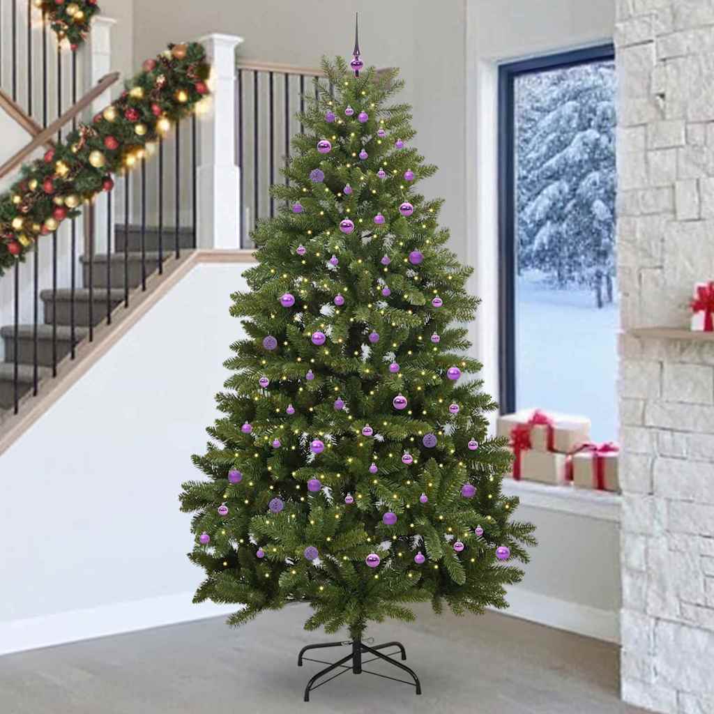Künstlicher Weihnachtsbaum Klappbar Mit Ständer Grün